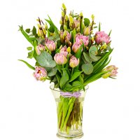 Lila tulpaner - Tulpaner - Skicka blommor & presenter i %city%