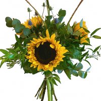 Blomsterglädje - Buketter - Skicka blommor med blombud %city%