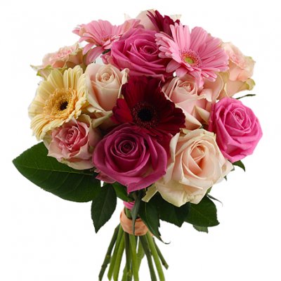 Pastell mix - Buketter - Skicka blommor i %city%