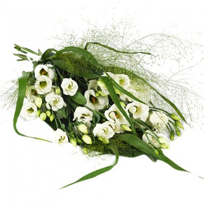 Stilfull - Lösbunden begravningsbukett - Skicka begravningsblommor %city%