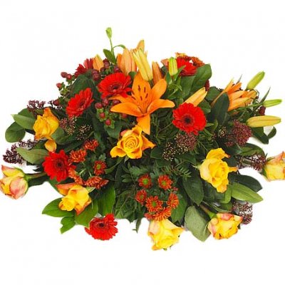 Begravningsdekoration Höstlängtan - Begravningsdekorationer - Skicka begravningsblommor %city%