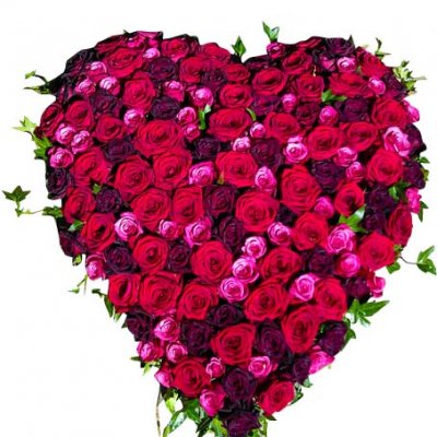 Förevigt älskad - Begravningshjärtan - Skicka begravning %city%