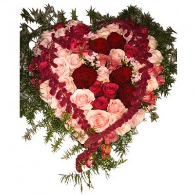 Du är min enda - Begravningshjärtan - Skicka begravning %city%