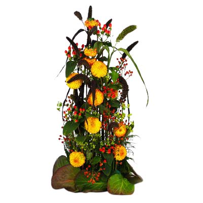 Höstfägring - Begravningsdekorationer - Skicka begravningsblommor %city%