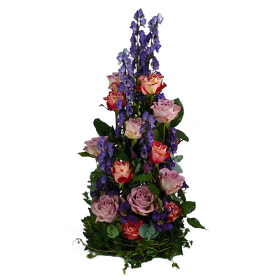 Romantik - Begravningsdekorationer - Skicka begravningsblommor %city%