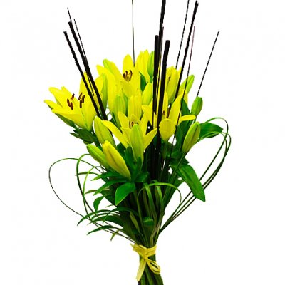 Gula liljor - Buketter - Skicka blommor %city%